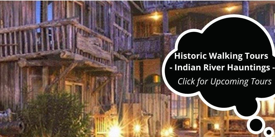 Haunted Driftwood Inn in Vero Beach, Florida and starting point for Indian River Hauntings walking tour